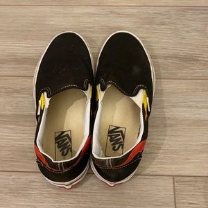 Vans Flame Slip Ons